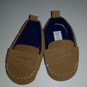 Tan Baby Loafer Shoes (3-6 months)